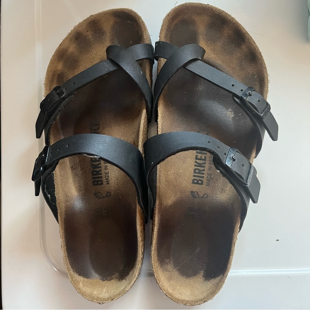 Women’s Mayari Birko-Flor Black Birkenstocks